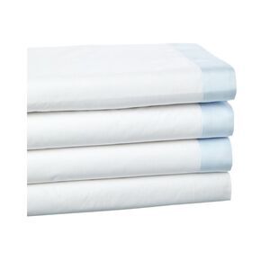 Dea Italian Linens 300 Thread Count Elda Custom Bella Percale Sheet Set